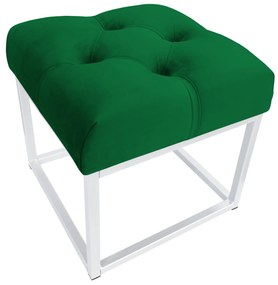 Pufa CHESTERFIELD LOFT ławka postawa biała MG25