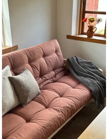 Turkusowa rozkładana sofa 204 cm Grab – Karup Design