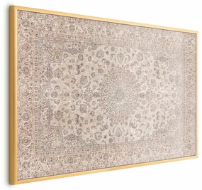 Plakat Piaskowy dywan 30x21 cm z ramą złotą bez marginesu ARTGEIST B