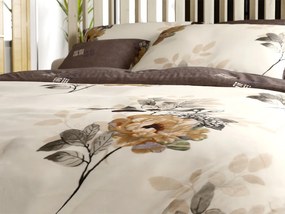 PrzytulneMieszkanie.pl PrzytulneMieszkanie.pl Dwustronna pościel DUO SENSE CARMELIA wzorzysta + poszewka na poduszkę 40x50 cm GRATIS Rozmiar pościeli: 70 x 90 cm | 140 x 200 cm