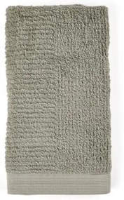 Zielonoszary bawełniany ręcznik 100x50 cm Classic − Zone