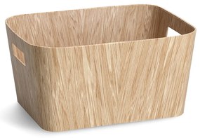 Pudełko z wytrzymałego kartonu WOOD, 30,5 x 23 x 15 cm