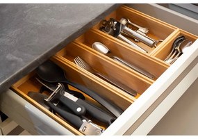 Pojemnik bambusowy Compactor Woody, 30x7,5x6,35 cm