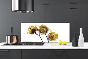 Panel Szklany do Kuchni Stylowa Flora Ścienna