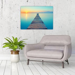 Obraz - Molo do nieskończoności (70x50 cm)