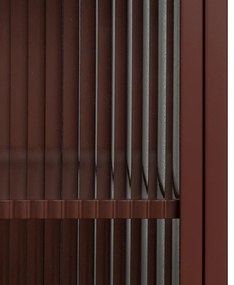 Ceglasta metalowa witryna 52x90 cm Harris – Ixia