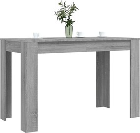 Prostokątny minimalistyczny stół szary dąb B6-S58