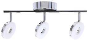 Lampa sufitowa LED w kolorze srebra z połyskiem 47x16 cm Thema – Candellux Lighting