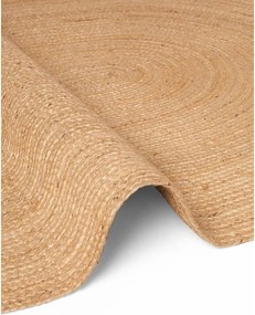 Dywan z juty dwustronny/tkany ręcznie w naturalnym kolorze 160x230 cm Braided – Hanse Home