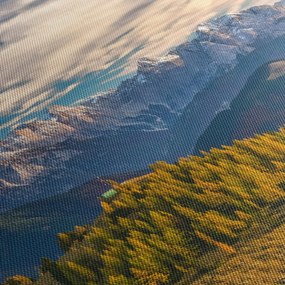 Obraz - panorama górska (170x50 cm)