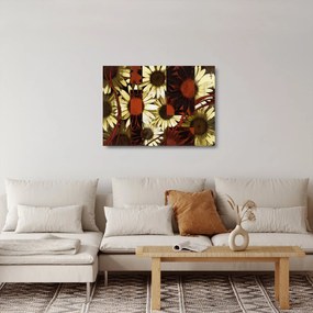 Obraz na szkle kwiatów (70x50 cm)