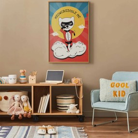 Plakat Szanowny kot 60x90 cm z ramą złotą bez marginesu ARTGEIST B