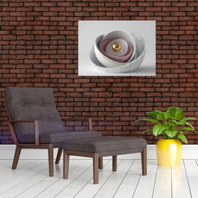 Obraz - Złota perła (70x50 cm)