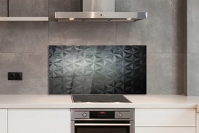 Szklany Panel Stożki 3d