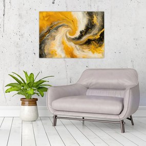 Obraz na szkle - Abstrakcja spiralna (70x50 cm)