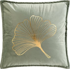 Poduszka ozdobna z aksamitnego materiału, GLAMA, 45 x 45 cm