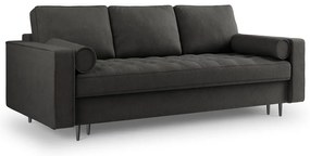 Ciemnoszara rozkładana sofa Milo Casa Santo