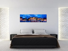 Obraz nocnego miasta Hoi An w Wietnamie (170x50 cm)