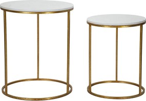 Stoliki kawowe Simply Marble Para cm Ø52X63-42X53