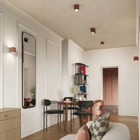 Jasnobrązowy kinkiet ø 10 cm Zora – Sollux