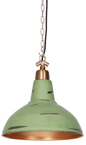 Industrialna lampa wisząca antyczny miedź - Goliath
