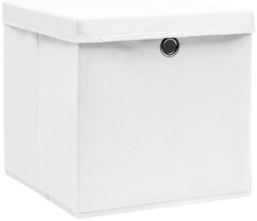 Zestaw 4 białych składanych pudełek A4-C60