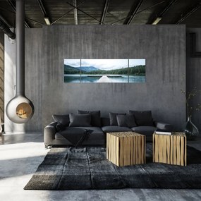 Obraz - Patrząc z molo (170x50 cm)