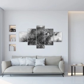 Obraz - Papugi akwarelowe (125x70 cm)