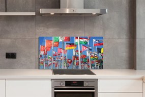 Szklany Panel Flaga Narodowa