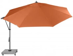 EXPERT 350P - parasol ogrodowy z drążkiem bocznym : Substancja Desen - T831