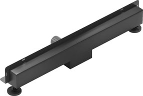 Mexen Flat Wall odpływ liniowy ścienny 2w1 50 cm, czarny - 1730050