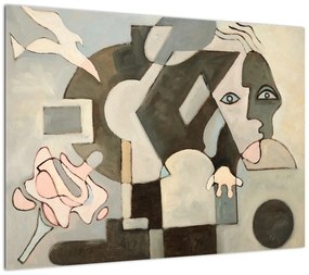 Obraz na szkle - Kubizm (70x50 cm)