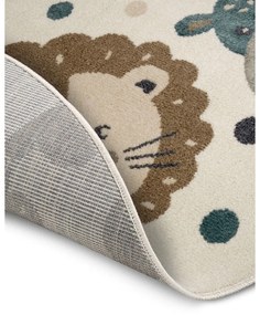 Beżowy dywan dziecięcy ø 100 cm Animal Party – Hanse Home