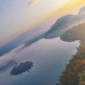 Obraz - Jezioro Bled (170x50 cm)