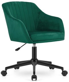 Zielony fotel biurowy MINK