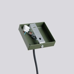 Lampa wisząca PASTELO 1 zielona oliwka SOLLUX  LIGHTING