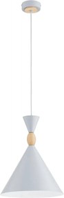 Lampa wisząca na przewodzie FERYT 1xE27/15W/230V szara