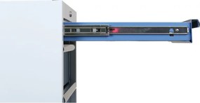 Wózek warsztatowy mobilny na narzędzia G2, 5 szuflad, 645 x 460 x 860 mm, niebieski