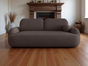 BEDANTE SOFA MOLLY z funkcją spania TERRA FROTTE 29 Brązowy z pojemnikiem na pościel, sofa do salonu, kanapa, sofa rozkładana, sofa z pojemnikiem, wersalka