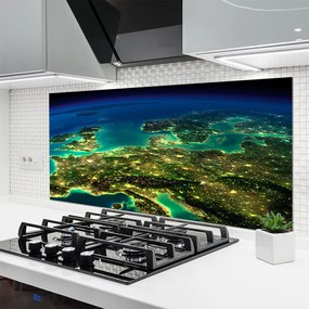 Panel nad blat kuchenny Futurystyczny Obraz Abstrakcyjny