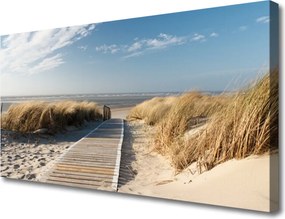 Obraz na płótnie Ścieżka prowadząca na Plażę