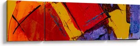 Obraz abstrakcji (170x50 cm)