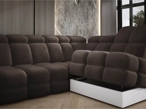 Narożnik TOLLO XL Lewostronny Elektryczna regulacja Tkanina SALVADOR 04 WERSAL