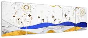 Obraz - Złote Góry (170x50 cm)