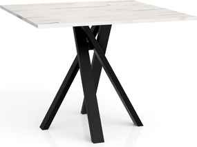 Stół do jadalni Ivo z kwadratowym blatem 90x90 cm