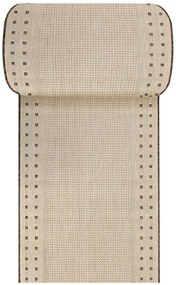 Dwustronny brązowy chodnik na metry 30x12x4 W6-S63