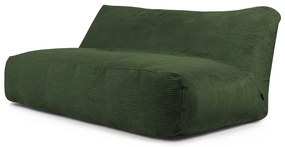 Zielony sztruksowy worek do siedzenia Sofa Tube 190 – SLOWDOWN