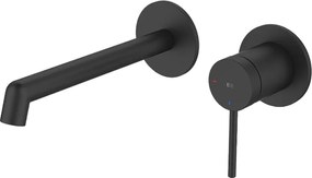 Envol II bateria umywalkowa chowana czarny - Essebagno