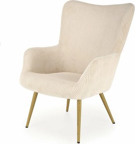 Fotel tapicerowany AMARO szary