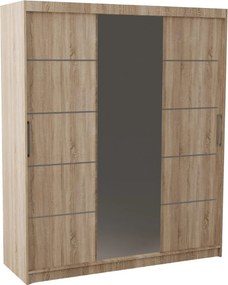 Szafa RIETI - Dąb sonoma / 180 cm